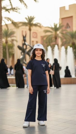 صورة طقم  صيفي بناتي GU